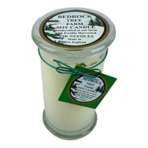 Fir Needle Natural Soy Candle by Bedrock Tree Farm (4 sizes)