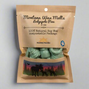Lodgepole Pine Montana Wax Melts by Sunshine Can-dles