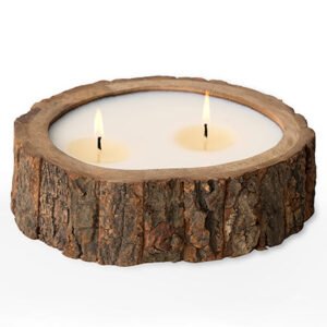 Medium Tree Bark Candle by Himalayan Trading Post (5 Scents)